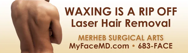 Waxing is a rip off - Laser hair removal