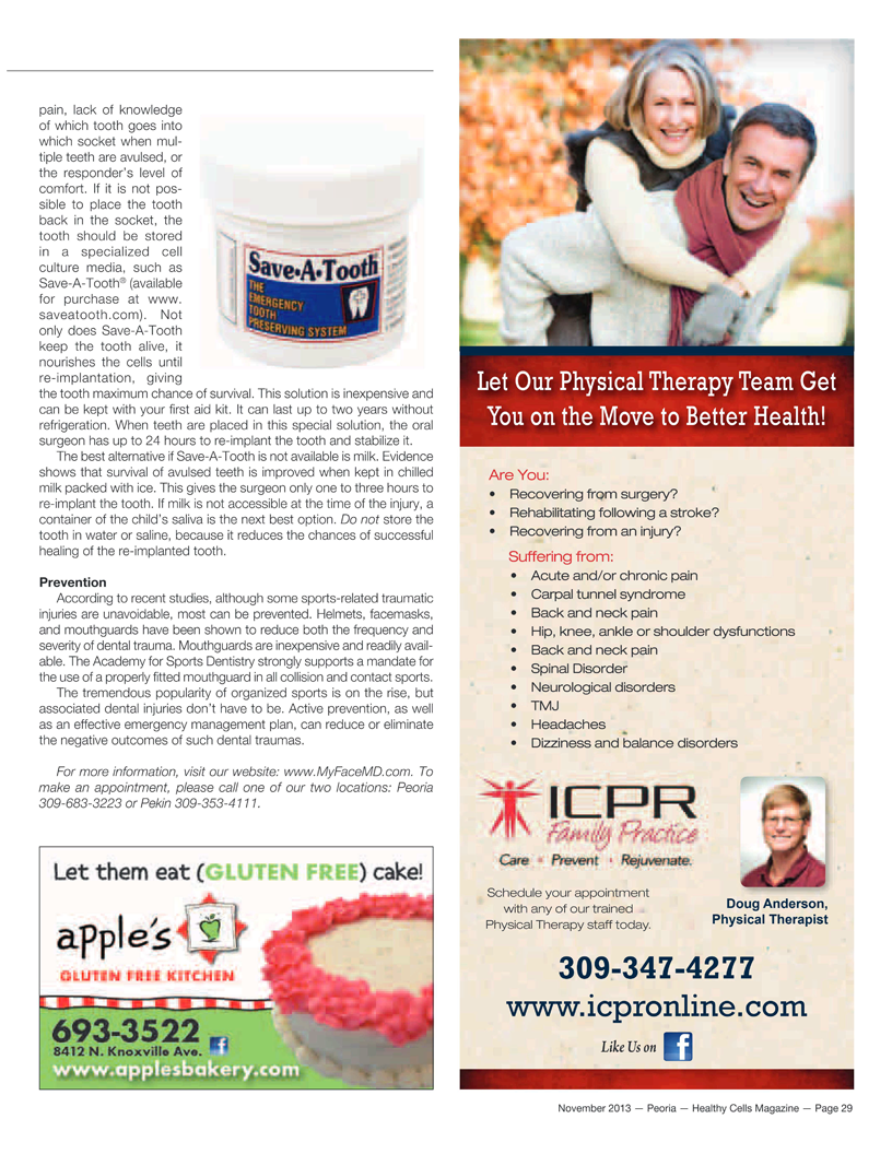 Healthy Cells Article Dental Injuries