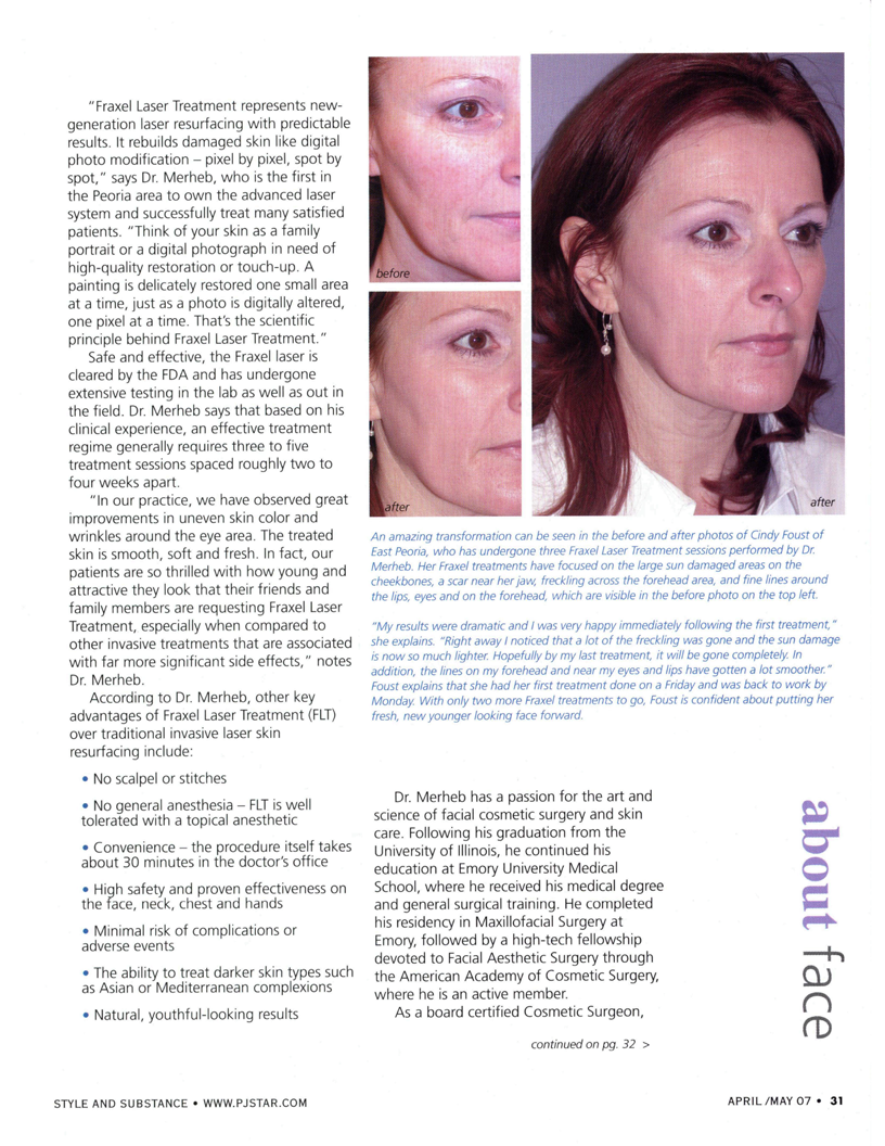 Journal Style Magazine May 2007 Issue Turn back the clock on aging